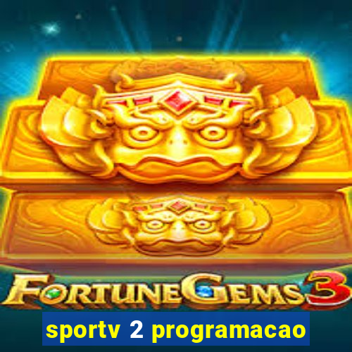 sportv 2 programacao